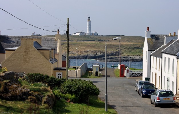 Port Wemyss and Orsay Island, Islay
Looking out from Port Wemyss towards Orsay Island.  The Rhinns of Islay lighthouse was built in 1825 by the Stevensons.  The light is some 45 metres above see level and can be seen for a distance of 40 kilometres.  [url=http://www.streetmap.co.uk/map.srf?X=116906&Y=651767&A=Y&Z=115/] Map location. [/url]
