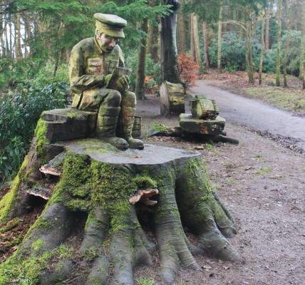 Remembrance woodland, Rozelle Park, Ayr
