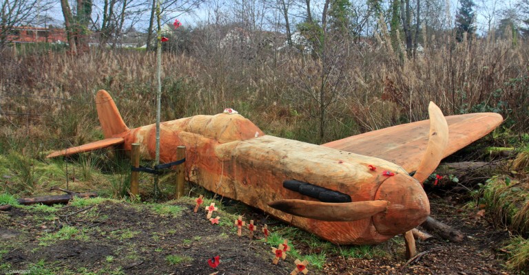 Remembrance woodland, Rozelle Park, Ayr
