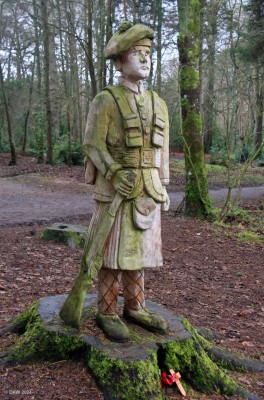 Remembrance woodland, Rozelle Park, Ayr
