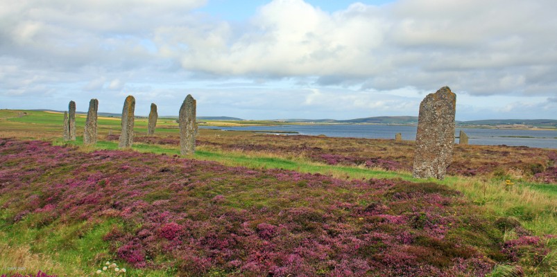 The Ring of Brodgar, Orkney
A view of the Neolithic Ring of Brodgar with the Loch of Harray in the background. [url=http://streetmap.co.uk/map?X=329457&Y=1013272&A=Y&Z=120/] Map location. [/url]
