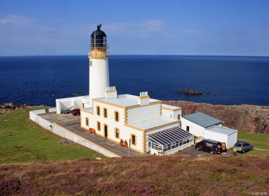 Ruhba Reihd Lighthouse
The access road to this lighthouse was in dispute when I visited in 2016, it seems the rather paranoid owners of the lighthouse at that time didn't want the public anywhere near the lighthouse.  If you Google you'll find some interesting stories.  The lighthouse was designed by David Stevenson and built in 1912, the lighthouse was fully automated in 1986. [url=https://www.streetmap.co.uk/map.srf?X=174003&Y=891788&A=Y&Z=115&ax=174025&ay=891884/] Map location. [/url]
