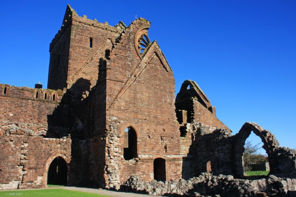 Ruins of Sweetheart Abbey, New Abbey
[url=http://streetmap.co.uk/map?X=296492&Y=566257&A=Y&Z=115/] Map location. [/url]
