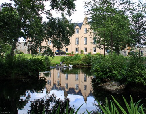 Sandside House, Reay
Dating from 1751 the house lies near the coast in a 10,000 ace estate.  It has well maintained walled garden.  It is a private house but on this day was opened for a local charity event.  [url=http://streetmap.co.uk/map.srf?X=295149&Y=965091&A=Y&Z=115/] Map location. [/url]
