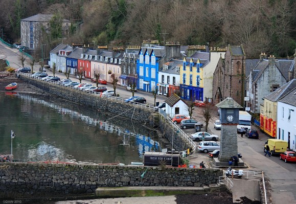 Six O'clock, Tobermory
The old clock tower and harbour.
