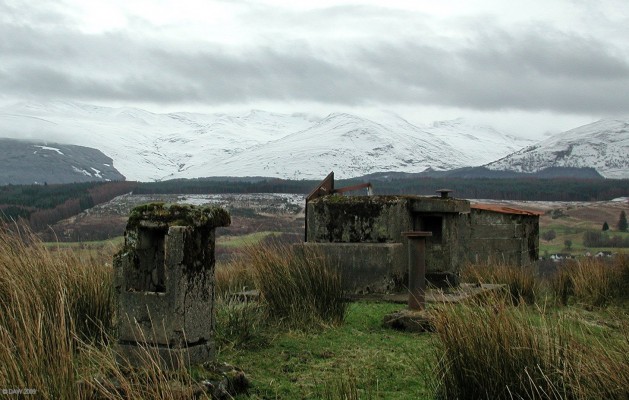 Spean Bridge ROC Post
Not in great condition when I came across this in 2007, the hatch was open and water could be seen inside.  [url=http://www.streetmap.co.uk/map.srf?X=220943&Y=782327&A=Y&Z=115/] Map location. [/url]
