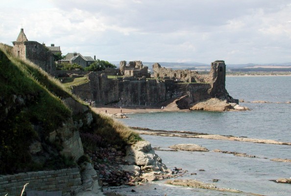 St Andrews Castle, St Andrews
The castle dates from around 1200

