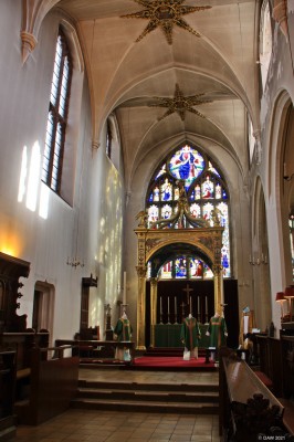 Inside St Andrews Cathedral, Aberdeen
Opened in 1817 as St Andrews Chapel it was later raised to Cathedral status in 1914.
