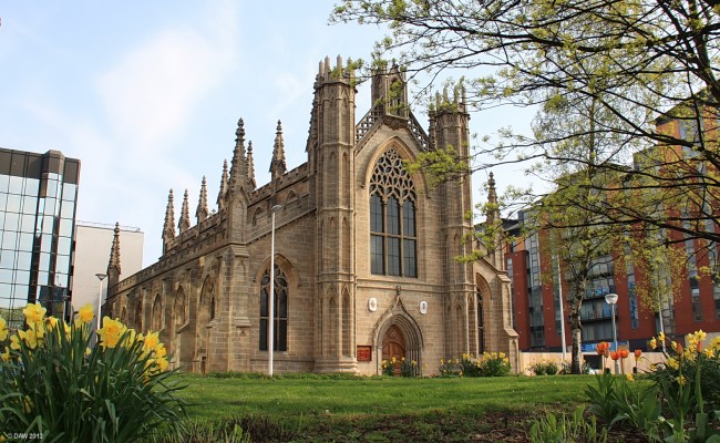 St Andrews Cathedral, Glasgow
Completed in 1816 and designed by James Gillespie Graham (1776-1855), the church of St. Andrews formally re-introduced the Roman Catholic presence in Glasgow,  It is the Mother Church of the Roman Catholic Archdiocese of Glasgow.  In 2011 the Church was restored to its former glory.
