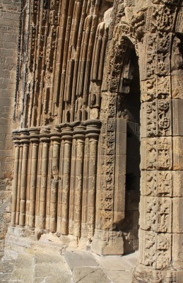 Stone Carvings, Elgin Cathedral
The stone carving surrounding the entrance to [url=https://www.historicenvironment.scot/visit-a-place/places/elgin-cathedral/] Elgin Cathedral. [/url]
