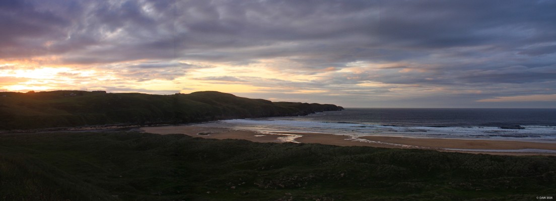 Strathy Bay, Sutherland
An evening view of Strathy Bay. [url=http://streetmap.co.uk/map?X=283820&Y=965722&A=Y&Z=115/] Map location. [/url]
