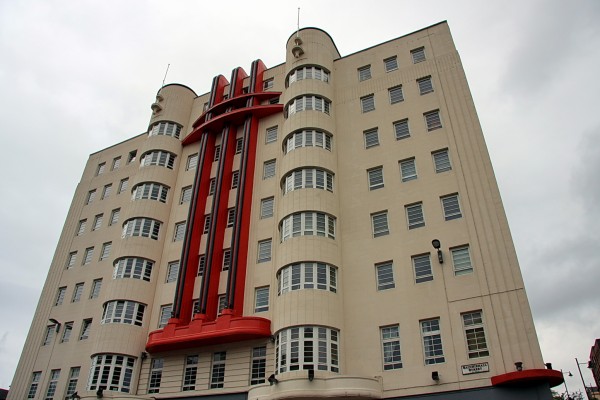 The Beresford, Glasgow
Designed by William Beresford Inglis of Weddell & Inglis, he was also the Hotel owner and manager when it opened in 1938.  At that time it was described as Glasgow's first Skyscraper, it was the tallest building built in Glasgow between the wars.  [url=http://www.streetmap.co.uk/map.srf?X=258160&Y=665963&A=Y&Z=106/] Map location. [/url]
