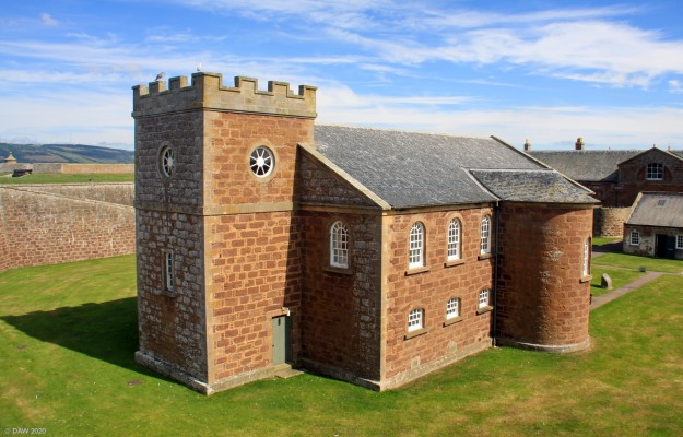 The Garrison Chapel, Fort George
The area enclosed by the fortifications at Fort George covers some 42 acres. [url=https://streetmap.co.uk/map.srf?X=276047&Y=856665&A=Y&Z=120/] Map location. [/url]
