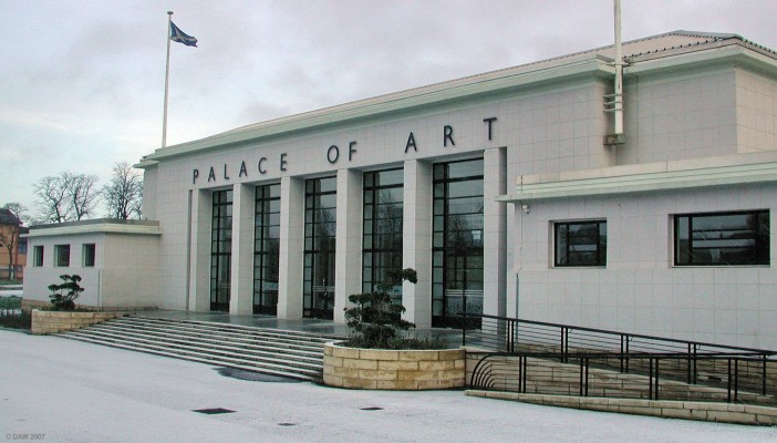 The Palace of Art, Bellahouston Park, Glasgow
Built for the 1938 Empire Exhibition as a display area for artwork.  It is the only building left within the park from the huge 1938 exhibition.  The 300ft Tait Tower on top of the Hill was supposed to remain but was demolished in 1939 as it was considered a landmark for German Bombers and also the fact that anti-aircraft gunns manned by the home guard were placed there.
