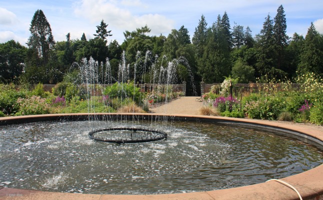 The Walled Garden, Glamis Castle
