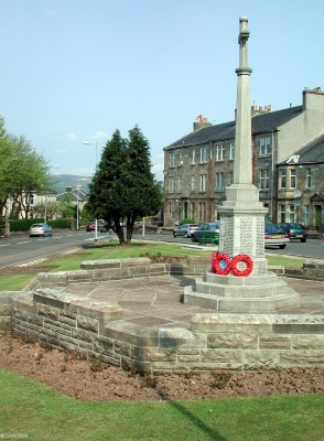 The War Memorial, Beith
[url=http://www.streetmap.co.uk/map.srf?X=234712&Y=654367&A=Y&Z=115/] Map location. [/url]
