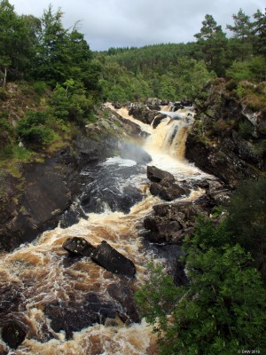 The Falls of Rogie
Situated on the Black Water near the village of Contin the falls are only a short walk from the car park and can be quite spectacular after a lot of rain.  Well worth a stop if travelling north on the A835. [url=http://streetmap.co.uk/map.srf?X=244478&Y=858420&A=Y&Z=115/] Map location. [/url]
