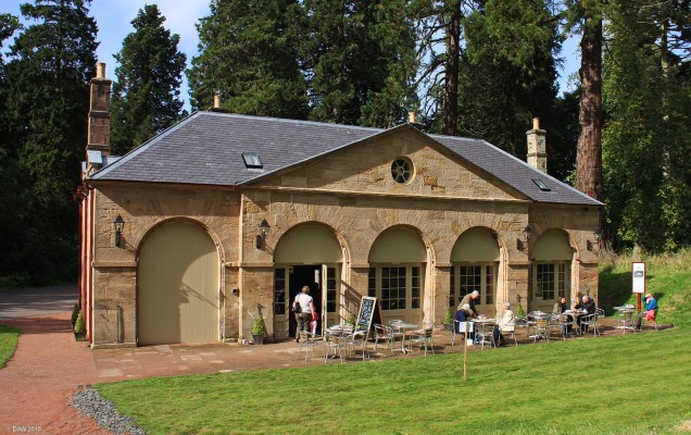 The Coach House, Dumfries House
The former Coach house at Dumfries house, now the Coach House Cafe. [url=http://streetmap.co.uk/map.srf?X=254008&Y=620411&A=Y&Z=115/] Map location. [/url]
