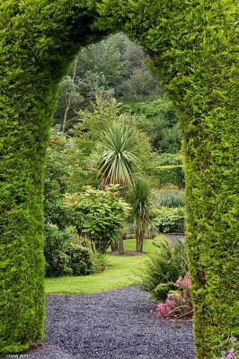 Through the Arch, Dunskey Gardens, Portpatrick
[url=http://www.streetmap.co.uk/map.srf?X=200266&Y=556037&A=Y&Z=115/] Map location. [/url]
