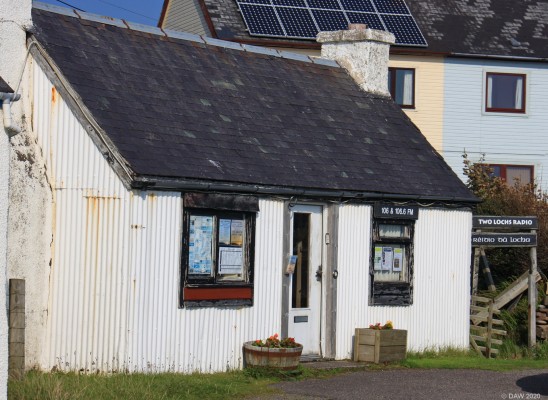 Two Lochs Radio, Gairloch
The international headquarters of [url=http://www.2lr.co.uk/]Two Lochs Radio [/url] in downtown Gairloch.  This is the UK's smallest commercial radio station and broadcasts to the Gairloch, Loch Ewe and Loch Maree areas of Wester Ross.
