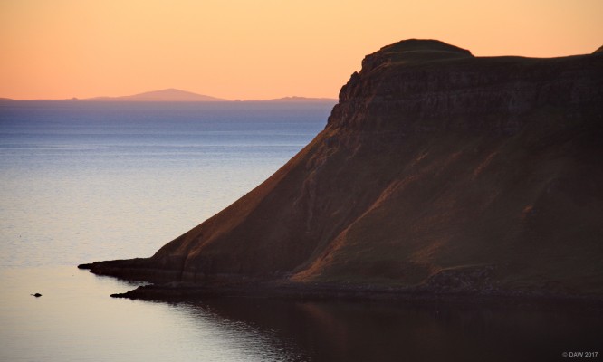 Sunset at Uig Bay, Skye
The headland just beyond the village of Uig, Isle of Skye. [url=http://streetmap.co.uk/map.srf?X=139150&Y=862567&A=Y&Z=115/] Map location. [/url]

