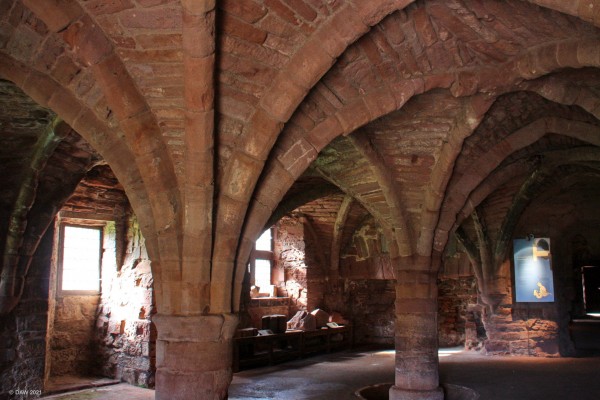Arbroath Abbey
The vaults under the Abbots House at Arbroath Abbey.
