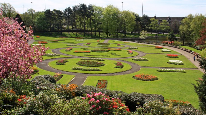 Victoria Park. Glasgow, spring planting, 2018
Unfortunately Glasgow Parks department no longer seems to have the resources to put on displays like this but when they do its quite a show.
