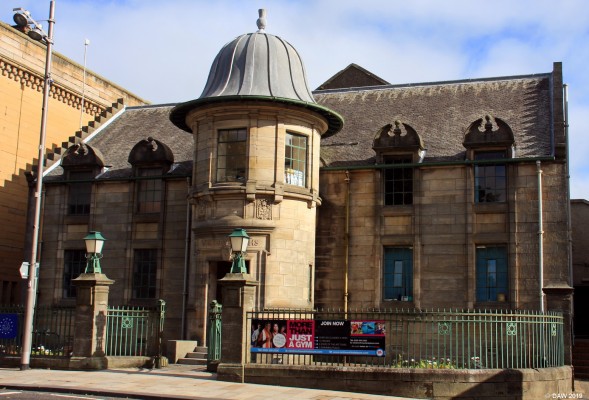 Victory Baths, Renfrew
Built in 1921 by Paisley Architect Thomas Graham Abercrombie and funded by a Danish immigrant, Henry Christian Lobnitz.  Inside the pool has little changed since that time with the changing cubicles around the edge of the pool.  [url=http://www.streetmap.co.uk/map.srf?X=250307&Y=667300&A=Y&Z=115/] Map location. [/url]
