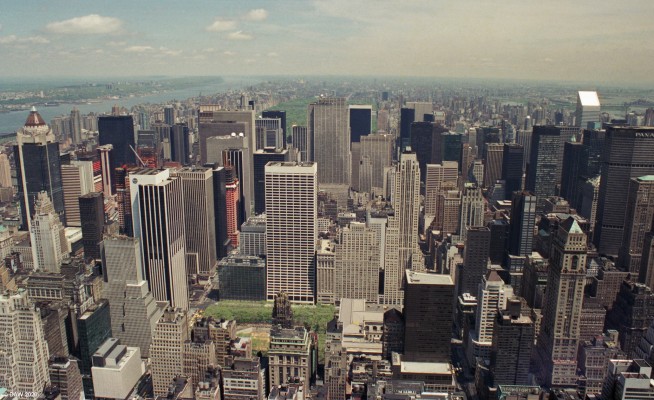 Looking North from the Empire State Building, New York City, 1989
