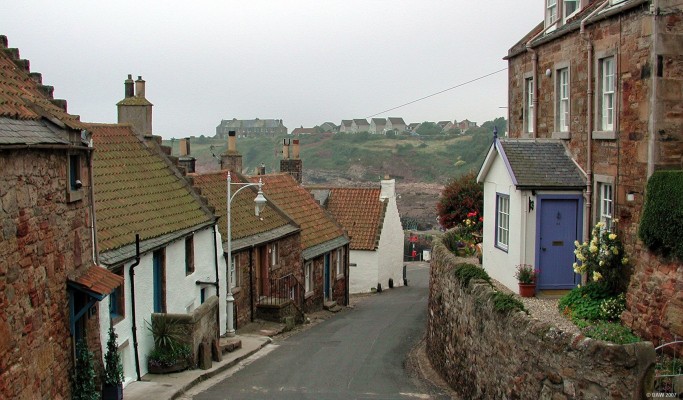 Down to the harbour, Crail
