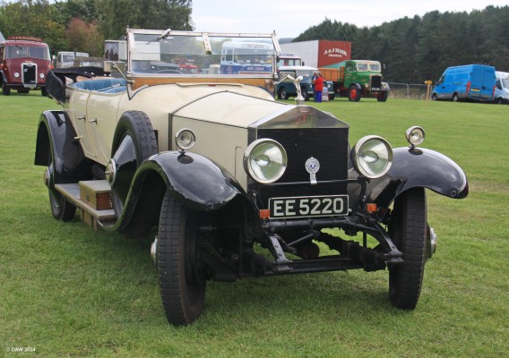 Vintage Rolls Royce, Deeside Vintage and Steam Rally, 2018
