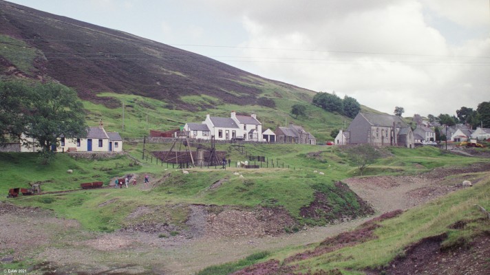 Wanlockhead, 1992
The restored beam engine is in the centre of the photo.
