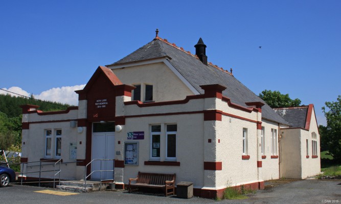 War Memorial Hall, New Luce
The village hall in the small community of New Luce.  In 1919 the people of New Luce came together and decided to build a village hall.  Funds were raised by the local people, work commenced in 1923 and the hall was officially opened in 1924. [ur=http://streetmap.co.uk/map.srf?X=217487&Y=564554&A=Y&Z=115/] Map location. [/url]
