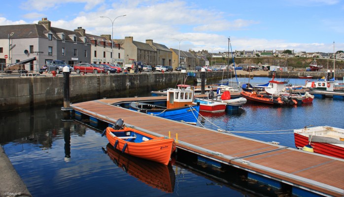 Wick Harbour
Part of Wick harbour is now in use as a marina for small boats. [url=http://streetmap.co.uk/map.srf?X=336692&Y=950672&A=Y&Z=115/] Map location. [/url]
