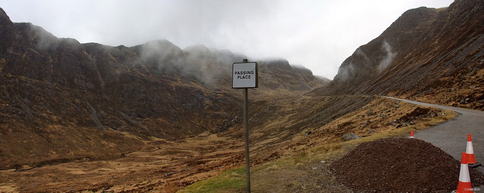 Bealach Na Ba, late winter
Looking up towards Bealach Na Ba (Pass of the Cattle).  On this particular April day the summit was shrouded in cloud and there was still snow on the ground.  [url=http://www.streetmap.co.uk/map.srf?X=180582&Y=840957&A=Y&Z=120&ax=180187&ay=840817/] Map location. [/url]
