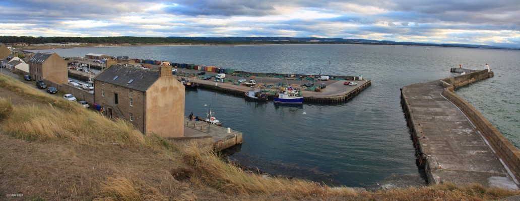 Burghead Harbour
The harbour area in the small village of Burghead.  Burghead was a planned town and was built between 1805 and 1809.  Unfortunately at that time prehistoric sites didn't have the protection they have now and the construction resulted in the destruction of a significant part of what is one of the most important Pictish Forts in the area.  [url=http://streetmap.co.uk/map?X=310885&Y=869092&A=Y&Z=115/] Map location. [/url]
