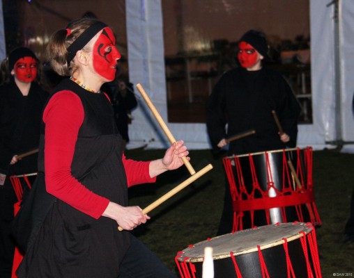 Demon Drummers, Neilston Powerdown 2010
