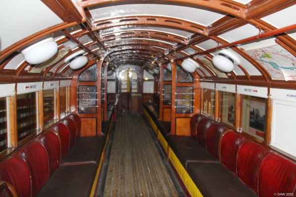 Glasgow Subway Carraige, Bo'ness & Kinneil Railway
One of the original Glasgow underground carriages.  This example dates from 1901, sadly to say I actually remember these.  They remained in service until the major refurbishment of the whole underground system during the 1980's.
