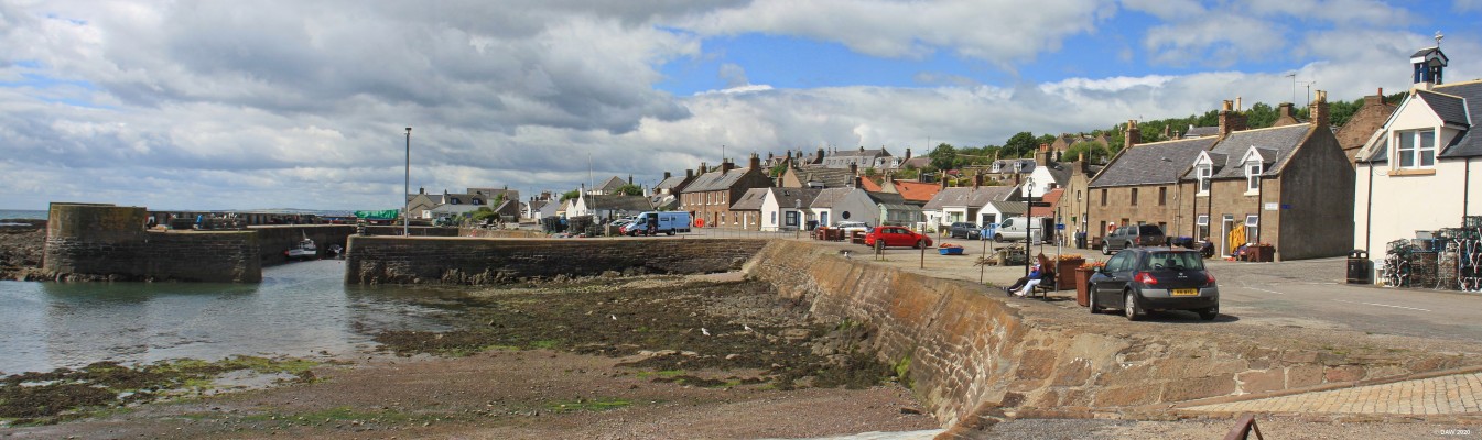 Tide out, Johnshaven Harbour, 2017
The harbour area at the small east coast fishing village of Johnshaven, the harbour was completed in 1871 and by the end of the 19th century as many as 59 boats operated out of Johnshaven. [url=http://streetmap.co.uk/map.srf?X=379608&Y=767022&A=Y&Z=115/] Map location. [/url]
