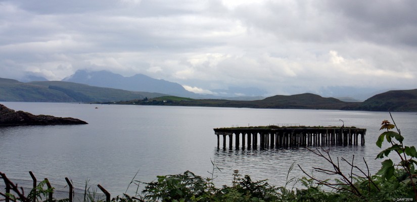 Mellon Charles, former Boom defence site
Some of the structures that remain from the Boom Defence Depot at Mellon Charles.  During WWII Submarine nets were strung across Loch Ewe from here to protect the Russian Convoys that were assembled in the loch before sailing north.  The site was still in use as a depot up until around 2010 as can be seen from an earlier photo. [url=http://streetmap.co.uk/map.srf?X=184370&Y=891146&A=Y&Z=115/] Map location. [/url]
