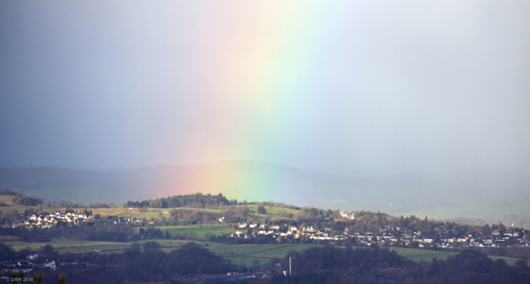 Rainbow from Robertson Park
Taken from the Gleniffer Braes probably towards Kilbarchan and Bridge of Weir. [url=http://streetmap.co.uk/map.srf?X=245738&Y=660693&A=Y&Z=120/] Map location. [/url]
