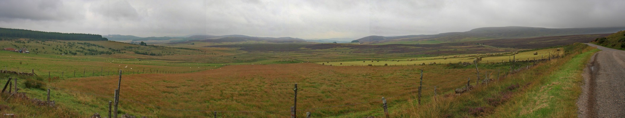 Rural Aberdeenshire
A view from the minor road between Auchindoir and Cabrach on an overcast day.  It might look a bit bleak but a mile or so back down the road a herd of deer crossed in front of me. [url=http://www.streetmap.co.uk/map?X=346827&Y=824745&A=Y&Z=120/] Map location. [/url]
