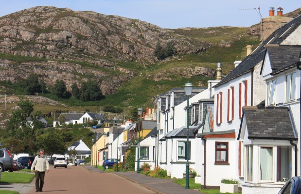 Shiedaig main street
A view along the main street of the west coast village of Shieldaig. [url=https://streetmap.co.uk/map.srf?X=181538&Y=854067&A=Y&Z=120/] Map location. [/url]
