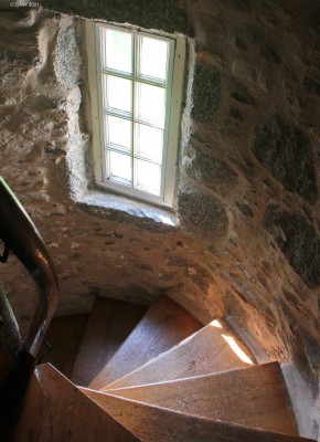 Spiral stair, Castle Fraser
