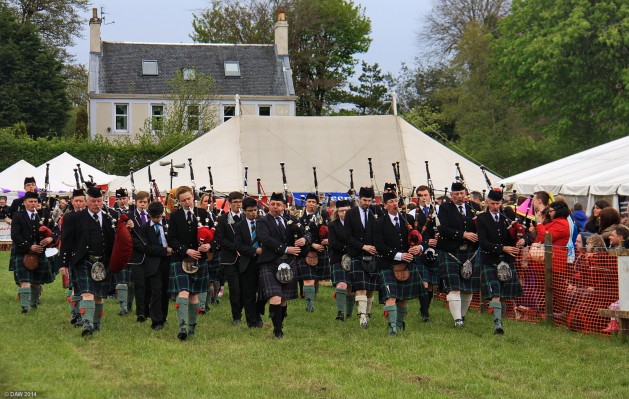 2014, Neilston and Rothbury Pipe Band
