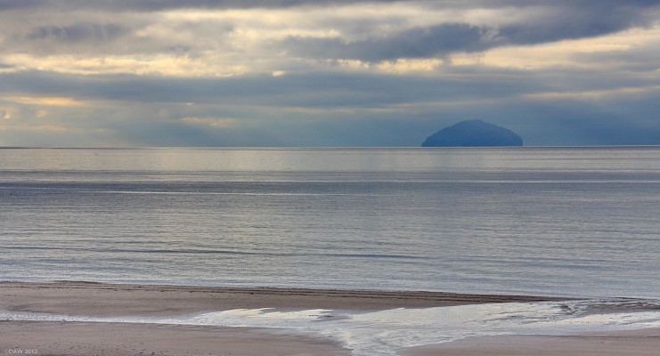 Ailsa Craig
Looking out towards the Island of Ailsa Craig from Culzean Bay on the Ayrshire coast. [url=http://www.streetmap.co.uk/map.srf?X=225435&Y=612425&A=Y&Z=115&ax=224545&ay=612395/] Map location. [/url]
