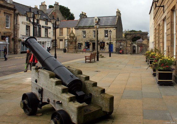 Banff Town Centre
The town centre of the Aberdeenshire coastal town of Banff.  There has been a settlement here since before the 12th century, in 1372 Royal Burgh status was granted by King Robert II.  The Biggar Memorial drinking fountain can be seen in the background. [url=http://streetmap.co.uk/map.srf?X=368950&Y=863952&A=Y&Z=110/] Map location. [/url]
