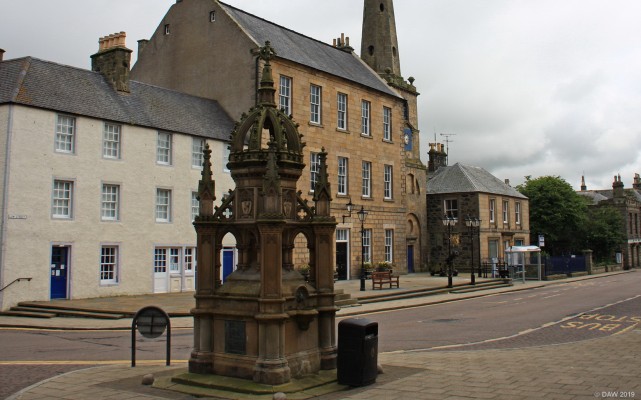 The Biggar Memorial Fountain, Banff, Aberdeenshire
The Biggar fountain was erected in 1878 in memory of Walter Biggar who was involved in the local herring trade. [url=http://streetmap.co.uk/map.srf?X=368950&Y=863952&A=Y&Z=110/] Map location. [/url]
