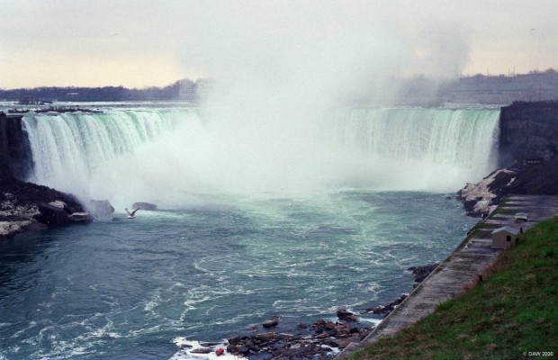 The Canadian Falls, Niagara, 1989
