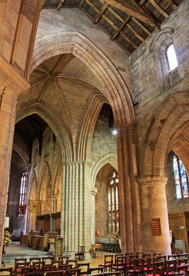 Looking towards the Chancel and Choir, Church of Holy Rude, Stirling
